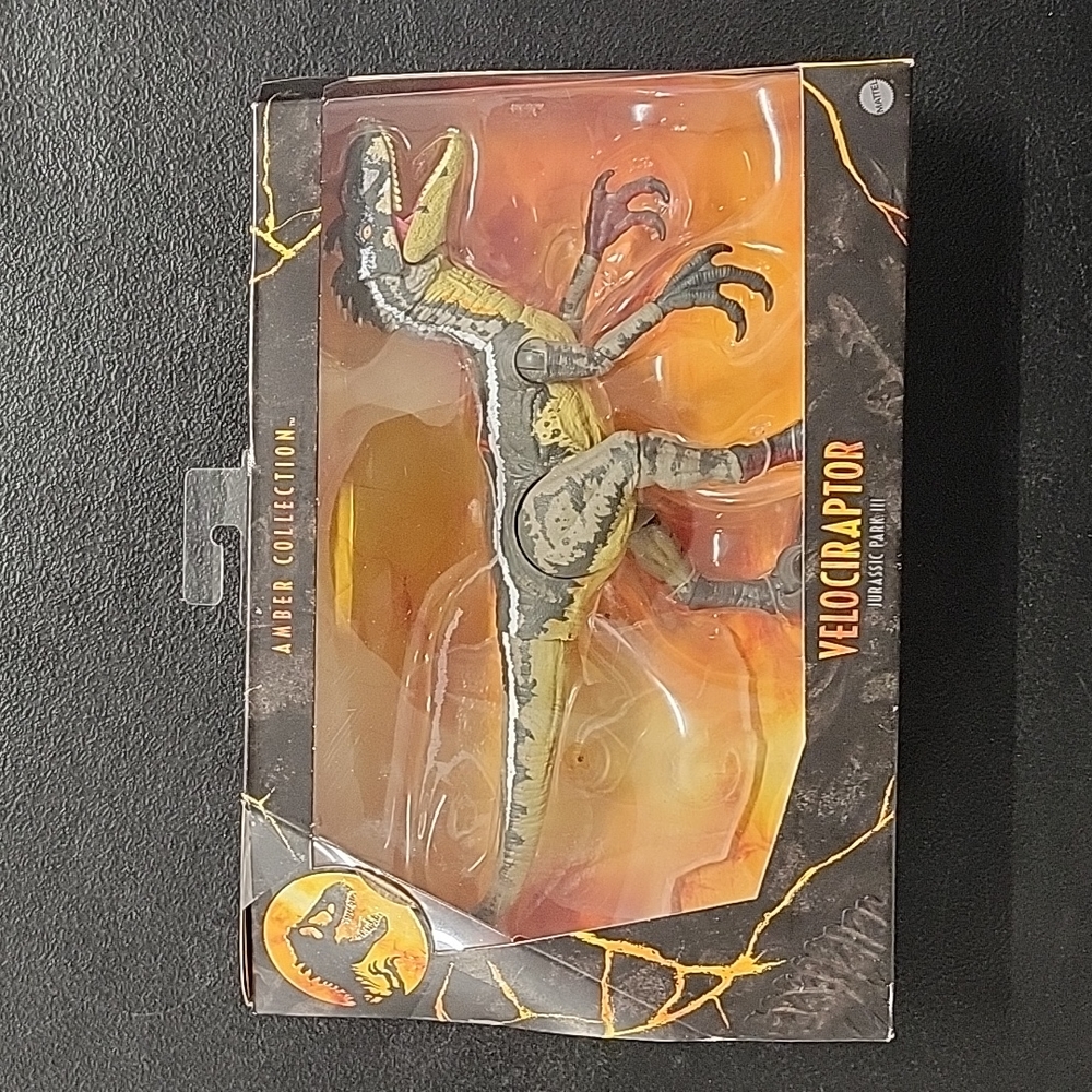 Jurassic World Toys Amber Collection Velociraptor